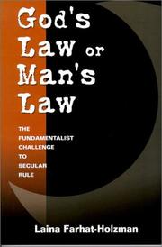 Cover of: God's law or man's law