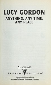 Cover of: Anything, any time, any place