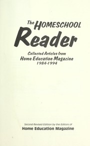 Cover of: The homeschool reader