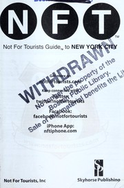 Cover of: Not for Tourists Guide to New York City 2012
