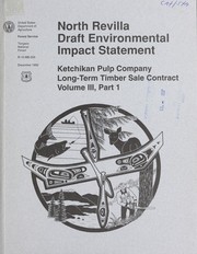 Cover of: North Revilla draft environmental impact statement by United States. Forest Service. Alaska Region