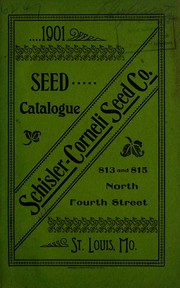 Cover of: 1901 seed catalogue