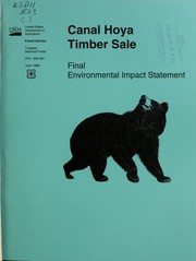 Cover of: Canal Hoya timber sale by United States. Forest Service.