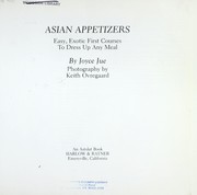 Cover of: Asian appetizers: easy, exotic first courses to dress up any meal
