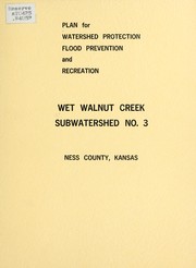 Cover of: Wet Walnut Creek subwatershed no. 3: Ness County, Kansas. --