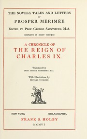 Cover of: The writings of Prosper Me rime e: comprising his novels, tales and letters to an unknown, with an essay on the genius and achievement of the author