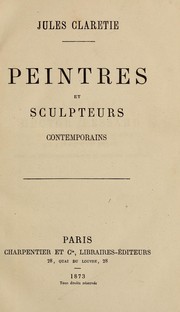 Cover of: Peintres et sculpteurs contemporains