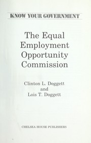 Cover of: The Equal Employment Opportunity Commission