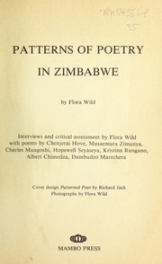 Cover of: Patterns of poetry in Zimbabwe