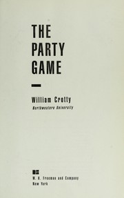 Cover of: The party game