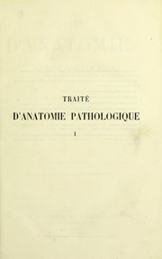 Cover of: Trait©♭ d'anatomie pathologique by E. Lancereaux