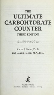 Cover of: The ultimate carbohydrate counter