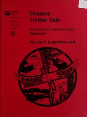 Cover of: Chasina timber sale by United States. Forest Service.