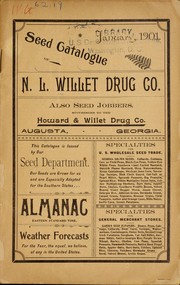 Cover of: Seed catalogue of N.L. Willet Drug Co by N.L. Willet Seed Co