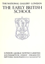 Cover of: The early British school