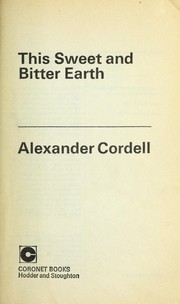 Cover of: This sweet and bitter earth