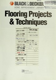 Cover of: Flooring projects & techniques