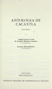 Cover of: Antología de Cacaxtla