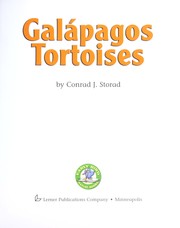 Cover of: Galápagos tortoises