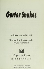 Cover of: Garter Snakes (Snakes Discovery Library)