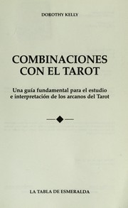 Cover of: Combinaciones con el tarot