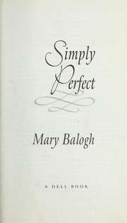 Cover of: Simply Perfect