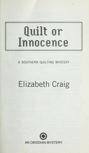 Cover of: Quilt or innocence