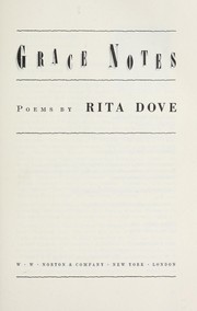 Cover of: Grace notes : poems