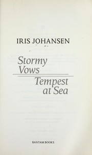 Cover of: Stormy vows ; Tempest at sea