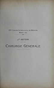 Cover of: Rapport sur les indications de l'intervention chirurgicale dans les malades de l'estomac by Salvador Cardenal y Fern©Łndez, Salvador Cardenal y Fern©Łndez