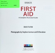 Cover of: Knack first aid by Buck Tilton