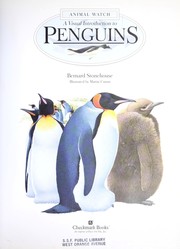 Cover of: Penguins by Stonehouse, Bernard.