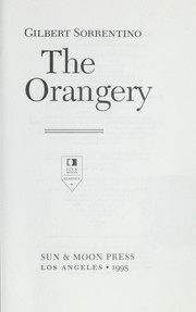 Cover of: The orangery