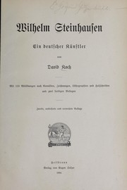 Cover of: Wilhelm Steinhausen: ein deutscher Künstler