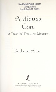 Cover of: Antiques con by Barbara Allan