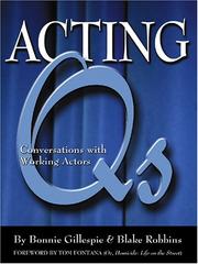 Cover of: Acting Qs: Conversations with Working Actors