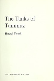 Cover of: The tanks of Tammuz.