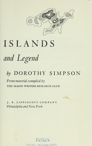 Cover of: The Maine islands, in story and legend