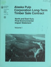 Alaska Pulp Corporation long-term timber sale contract by United States. Forest Service. Alaska Region