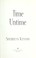 Cover of: Time untime