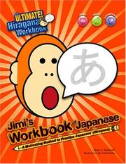 Cover of: Jimi's Workbook of Japanese by Peter X. Takahashi