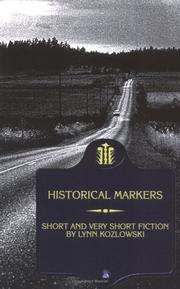 Cover of: Historical Markers