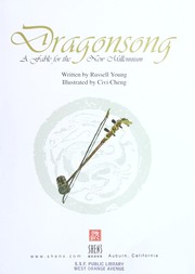 Cover of: Dragonsong : a fable for the new millennium