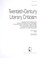 Cover of: Twentieth-Century Literary Criticism (Twentieth Century Literary Criticism)