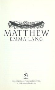 Cover of: Matthew by Emma Lang