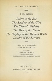Cover of: Ride rs to the sea by J. M. Synge