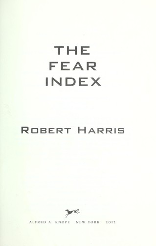 fear index book review