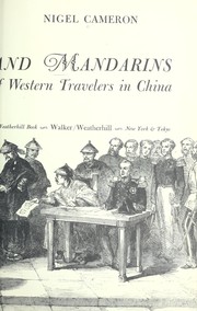 Cover of: Barbarians and mandarins; thirteen centuries of Western travelers in China by 