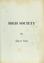 Cover of: High society