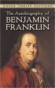 Cover of: The Autobiography of Benjamin Franklin by 